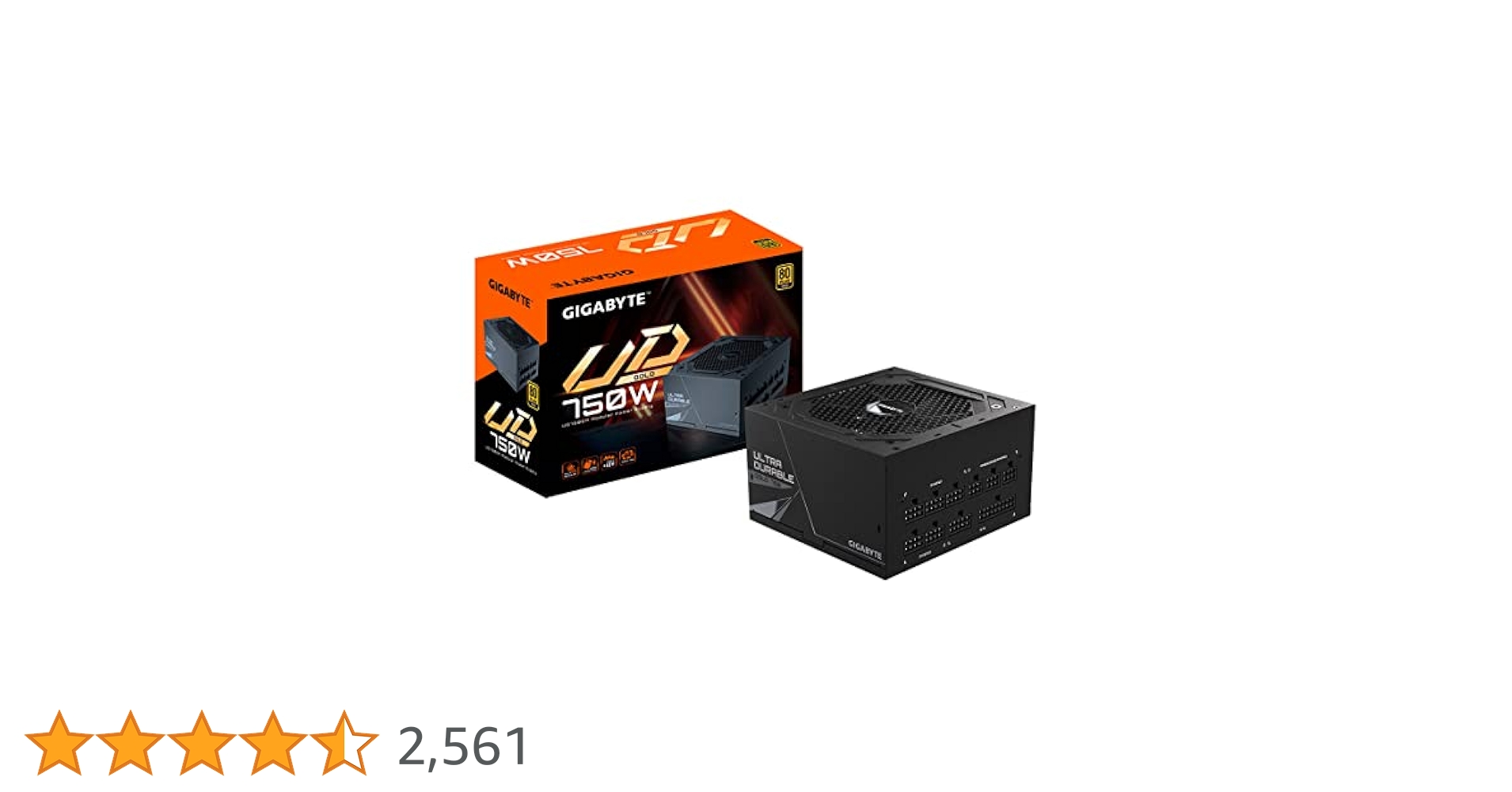 GIGABYTE UD750GM 電源 750 W (未使用） Amazon | GIGABYTE GP-UD750GM 750W 80 Plus ゴールド認定 フル